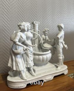 Very important subject in biscuit at the end of the 19th century around 1880