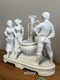 Very important subject in biscuit at the end of the 19th century around 1880