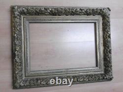 Vintage Louis XVI Wood Style Frame Doré Epoque Xixeme Decor Acanthe Sheets