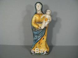 Virgin With The Ancient Child In The Fairy / Virgin With The Children Time Xixth Century