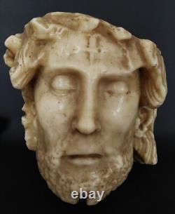 Wax cast of the head of Christ, Saint Savior Church in Beauvais, 19th century