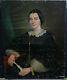 Winsch Woman Portrait Epoque Second Empire Oil On Canvas Xixth Century