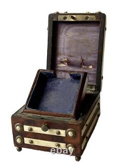 Wood Watch Holder Box Napoleon III Placing Age XIX Antique Watch Holder