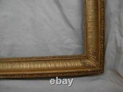 Wood and Gilded Stucco Frame, Early 19th Century