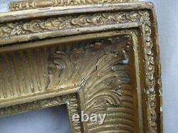 Wood and Gilded Stucco Frame, Early 19th Century