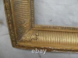 Wood and Gilded Stucco Frame, Early 19th Century