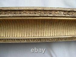 Wood and Gilded Stucco Frame, Early 19th Century