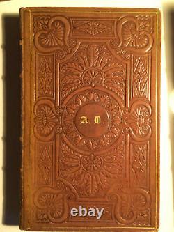 Works of Lord Byron. Ed. Furnes 1836. Period full-grain glazed calf binding.