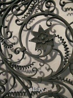 Wrought Iron Indoor Grid Nineteenth Century Master's Work