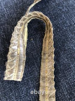 12,2 m de galon de passementerie en soie et fils d'or époque Napoléon III