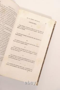 1838 H. De Balzac Physiologie du Mariage Charpentier in-18 belle reliure époque