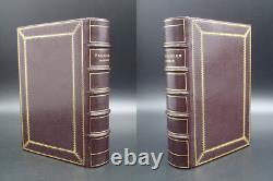 1856 SUPERBE MISSEL PARISIEN + Boîte d'époque Gravures par Rouargue Bible Prière