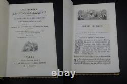 1856 SUPERBE MISSEL PARISIEN + Boîte d'époque Gravures par Rouargue Bible Prière