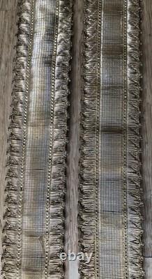 21 M de galon de passementerie soie et fils d'or époque Napoleon III