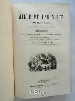 3/3 Chagrin dépoque, Illustrations Les Mille et une Nuits, Bourdin, 1840