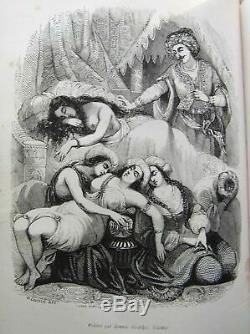 3/3 Chagrin dépoque, Illustrations Les Mille et une Nuits, Bourdin, 1840