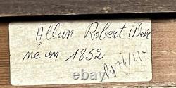 Allan Robert Weir huile sur toile école Anglaise époque XIX eme