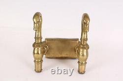 Ancien robinet Col de cygne Epoque XIXème Antique swan tap Solid brass
