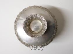 Ancienne Boite à Offrandes en Argent 900 Cambodge Khmer Epoque XIXème siècle