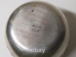 Ancienne Boite à Offrandes en Argent 900 Cambodge Khmer Epoque XIXème siècle