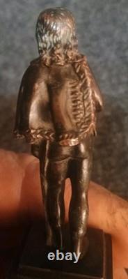 Ancienne Statuette Bronze L'aiglon Fils Napoléon I, Époque XIXe