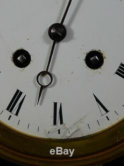 Ancienne pendule portique d'époque Napoléon III XIXème, gantry clock