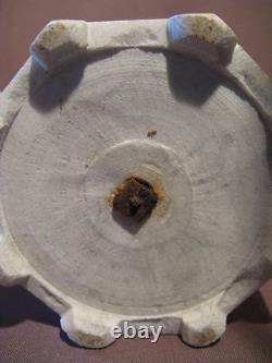 Anciennes paire de piques cierges en marbre époque XIX ème siècle