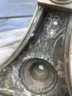 Armand Estampille Socle Pied Bronze Doré Époque Empire XIXeme Sphinx Napoléon