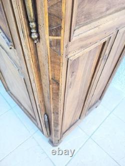 Armoire époque Louis XV Armoirie Couronne de France