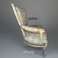 Authentique fauteuil à la reine époque Louis XVI XVIIIe