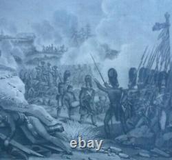 Bataille De Friedland Epoque Napoléon Ier Gravure Du XIXème Siècle