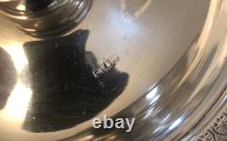 Bougeoir À Main En Argent Massif Décor Dragon Époque XIX Ème