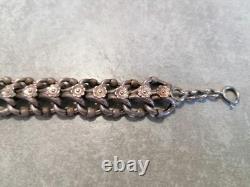 Bracelet Argent Massif XIXÈME Époque Napoléon III