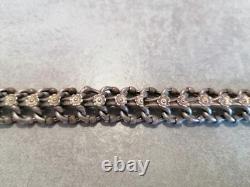 Bracelet Argent Massif XIXÈME Époque Napoléon III