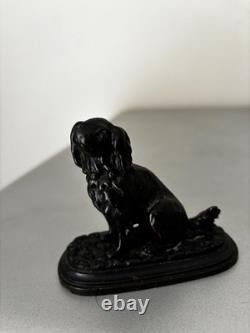 Bronze Chien King Charles Époque XIXe Attribué Pierre-Jules Mêne Expertisé