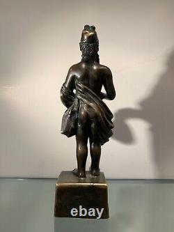 Bronze Erotique De Satyre Lubrique De Style Renaissance, Epoque XIXeme