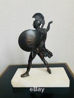 Bronze XIX Eme Époque Empire Mythologique Lanceur De Javelot