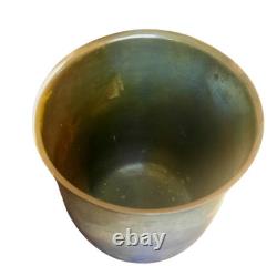 Bronze d' Emile CARLIER Pot à Tabac époque XIX ème au clair de la lune