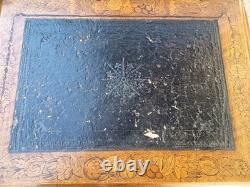 Bureau Davenport en noyer marqueté époque Victorienne