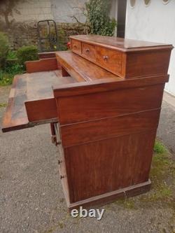 Bureaux a gradins epoque XIX noyer