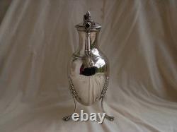CAFETIERE EN ARGENT, RESTAURATION, POINCON VIEILLARD, EPOQUE DEBUT XIXème