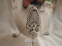 CAFETIERE EN ARGENT, RESTAURATION, POINCON VIEILLARD, EPOQUE DEBUT XIXème