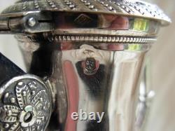 CAFETIERE EN ARGENT, RESTAURATION, POINCON VIEILLARD, EPOQUE DEBUT XIXème