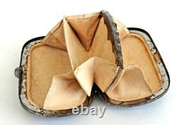 CARNET DE BAL + PORTE-MONNAIE Ecaille et Or 14K Epoque Napoléon III XIXème