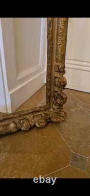 Cadre Louis XIV Époque XVIII En Bois Sculpté Et Doré