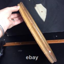 Cadre en Bois Doré Ovale Epoque fin XIXème (A)