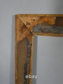 Cadre en bois et stuc doré de style Restauration, époque XIX ème siècle