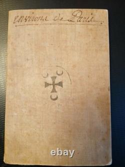 Carte ancienne 1766. Environs de Paris. Carte gravée, coloris d' époque XVIIIe