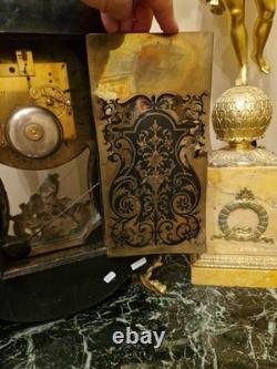 Cartel en marqueterie Époque NAPOLÉON III