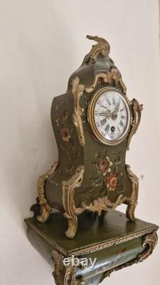 Cartel miniature d'époque Napoléon III